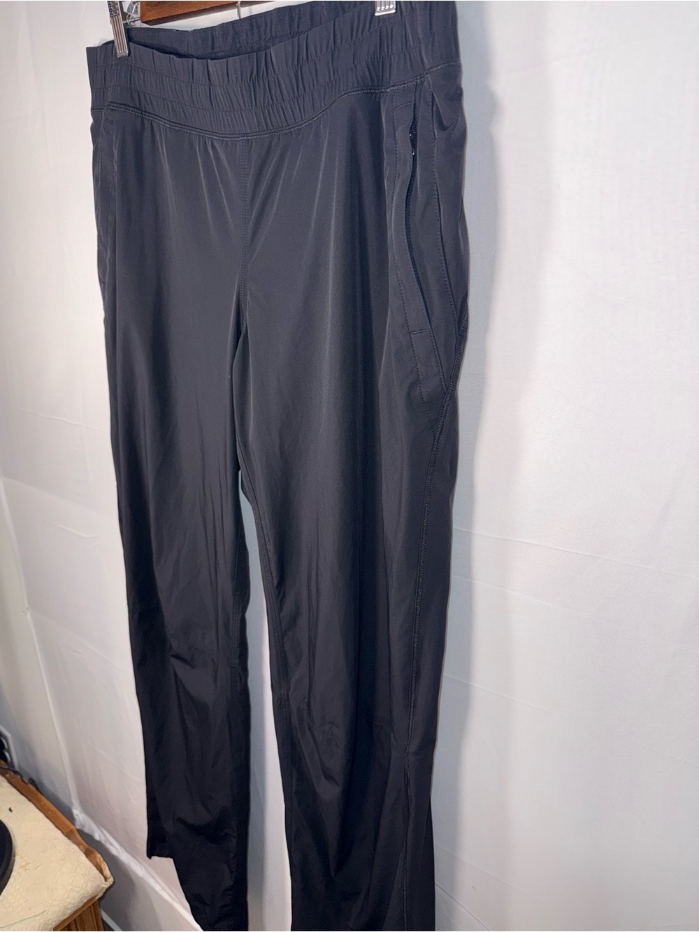 Lululemon Women Heavy Double Lined Black All Weather Performance Pants Size 10 - Picture 3 of 16